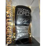 Teofimo Lopez Signed Boxing Glove with COA