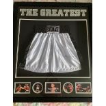 Muhammad Ali Signed Everlast boxing shorts with COA