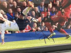 Signed framed image of 'Juan Mata' playing for Manchester United Football Club with COA