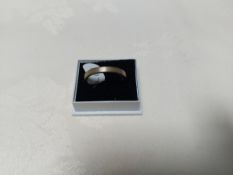 Sterling Silver Flat Men's Wedding Band Size W