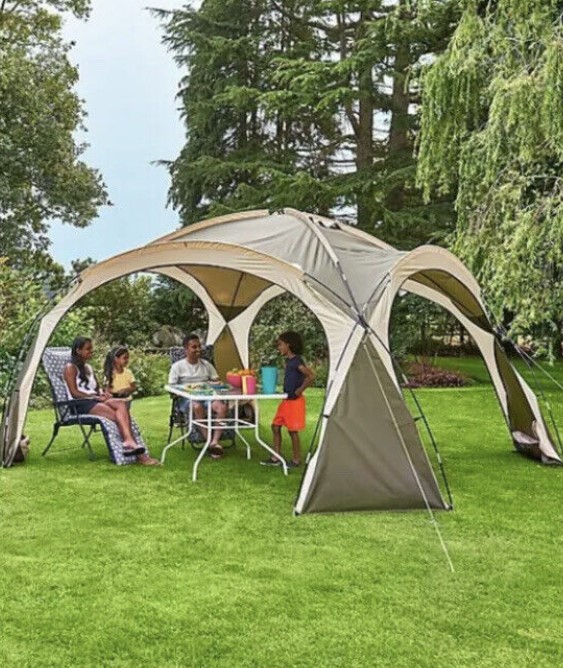 Title: (83/7B) RRP £89. Ozark Trail Dome Shelter Grey. Designed With A Clear 360-Degree View So