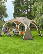 Title: (71/7C) RRP £89. Ozark Trail Dome Shelter Grey. Designed With A Clear 360-Degree View So