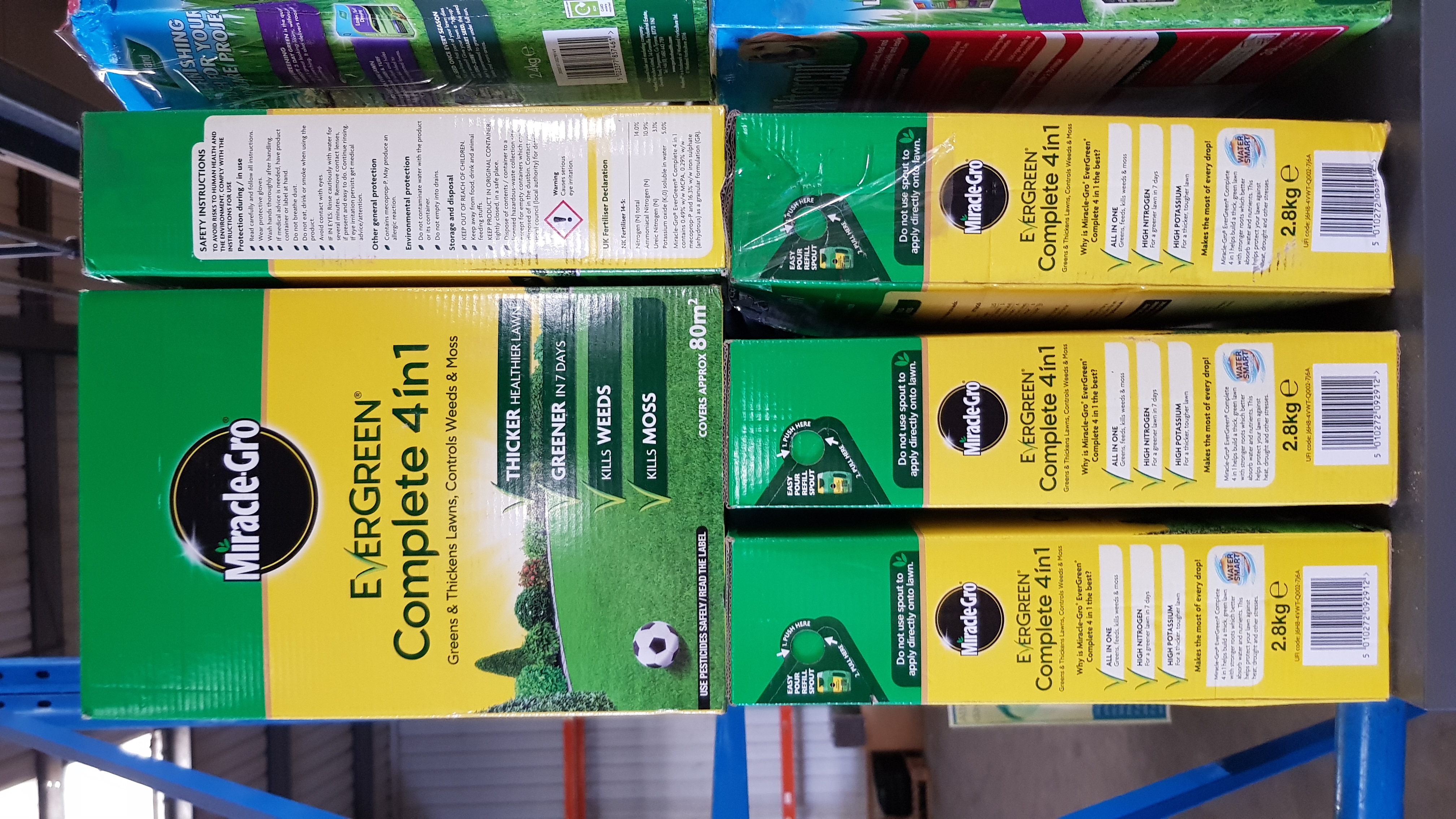 Title: (110/6H) Lot RRP £226. 25x Garden Lawn Items. 5x Miracle Gro Evergreen Complete 4 In 1 RRP £ - Image 9 of 14