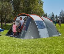 Title: (37/7B) RRP £99. Ozark Trail 6 Person Tunnel Tent Orange And Grey. Hydrostatic head rating of