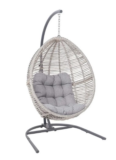 Title: (162/2F) RRP £360. Hartington Florence Collection Hanging Chair. Hand Woven Synthetic Rattan. - Image 2 of 7