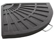 Title: (74/7C) Lot RRP £96. 4x Leanover Heavy Duty Quarter Parasol Base 14kg RRP £24 Each. (Each