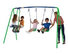 Title: (64/7M) Lot RRP £178. 2x Sportspower Multiplay Double Swing And Glide RRP £89 Each. (W280x