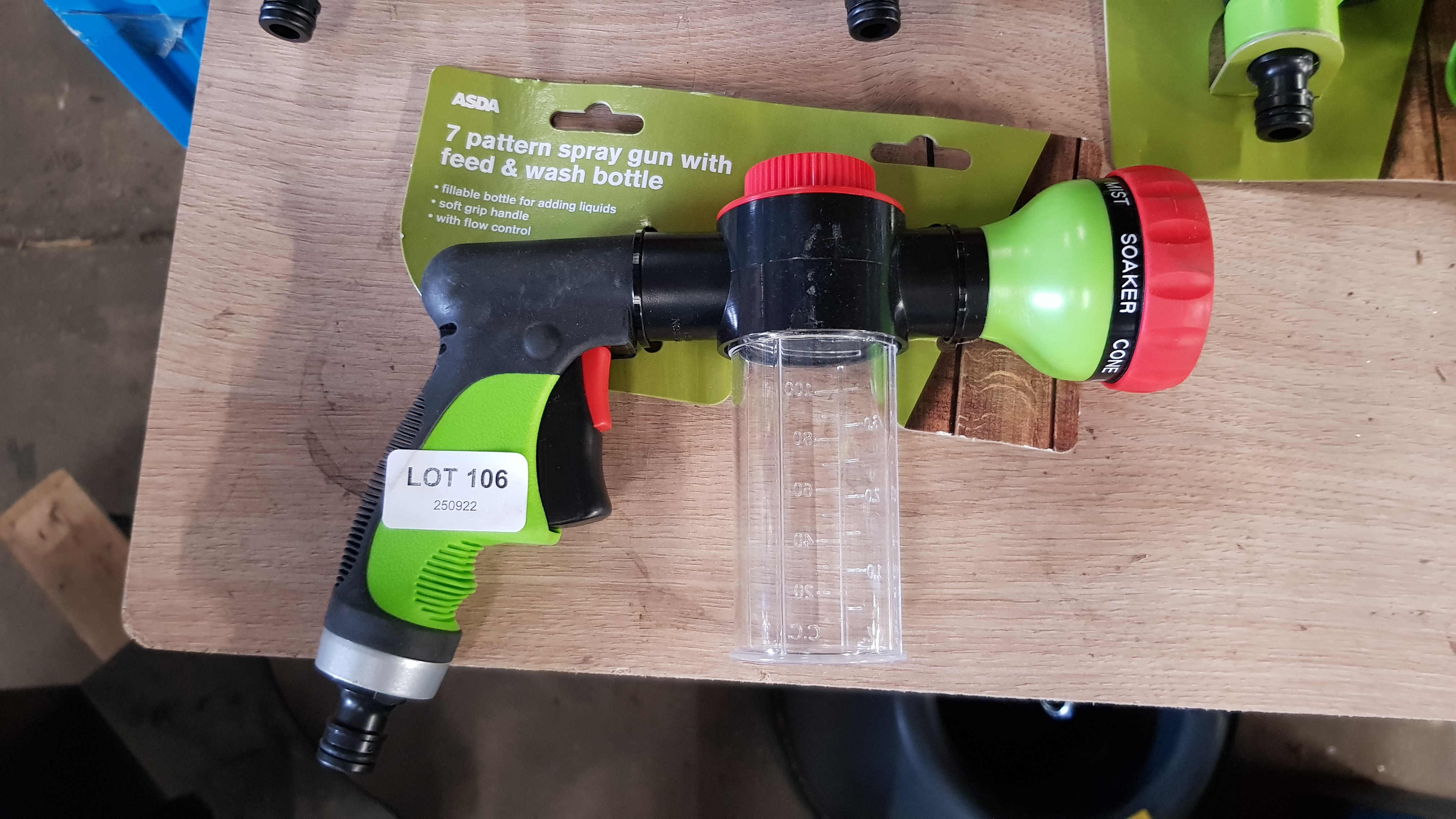 Title: (106/6H) Lot RRP £139.25. 63x Gardening Items (All New). 7x Pattern Spray Gun RRP £6 Each. 2x - Image 7 of 12