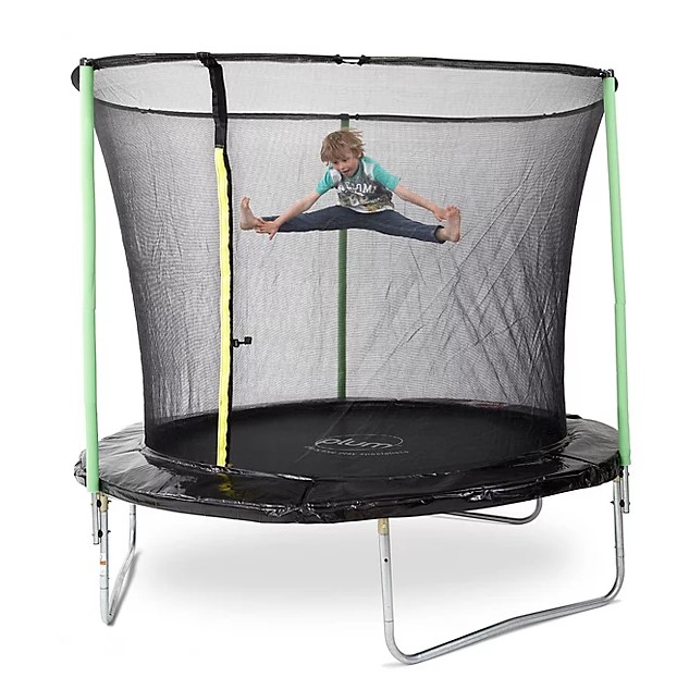 Title: (63/7M) RRP £159. Plum Fun Spring Safe 8ft Trampoline And Enclosure. (W244x D244x H210cm). - Image 2 of 5