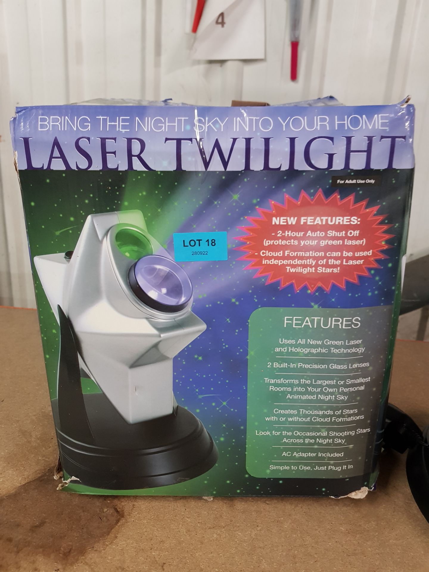 Title: (18/10H) Lot RRP £278. 2x Laser Cosmos Projector Laser Twilight RRP £139 Each. Laser And - Image 7 of 10