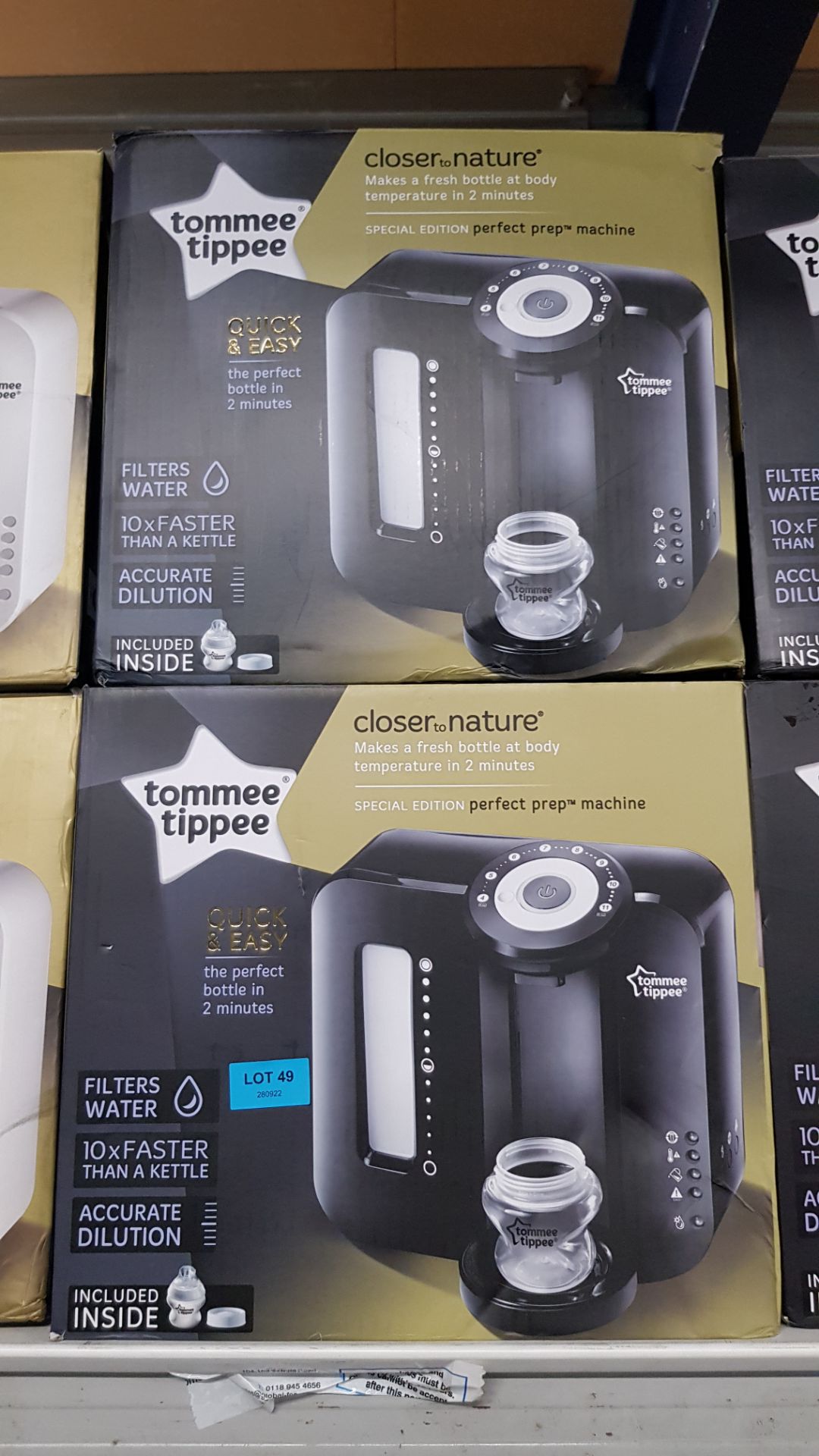 Title: (49/10A)Lot RRP £198. 2x Tommee Tippee Closer To Nature Perfect Prep Machine RRP £99 Each. - Image 7 of 7