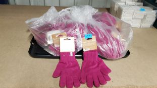Title: (90/11B) Lot RRP £240. 40x Trendz Touch Screen Gloves Plum RRP £6 Each. (All Units Are New,