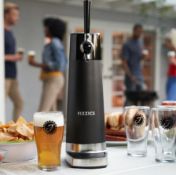 Title: (13/10H) RRP £129. Fizzics Draft Pour Home Beer Tap. Get Draft Beer From A Can Or A Bottle.