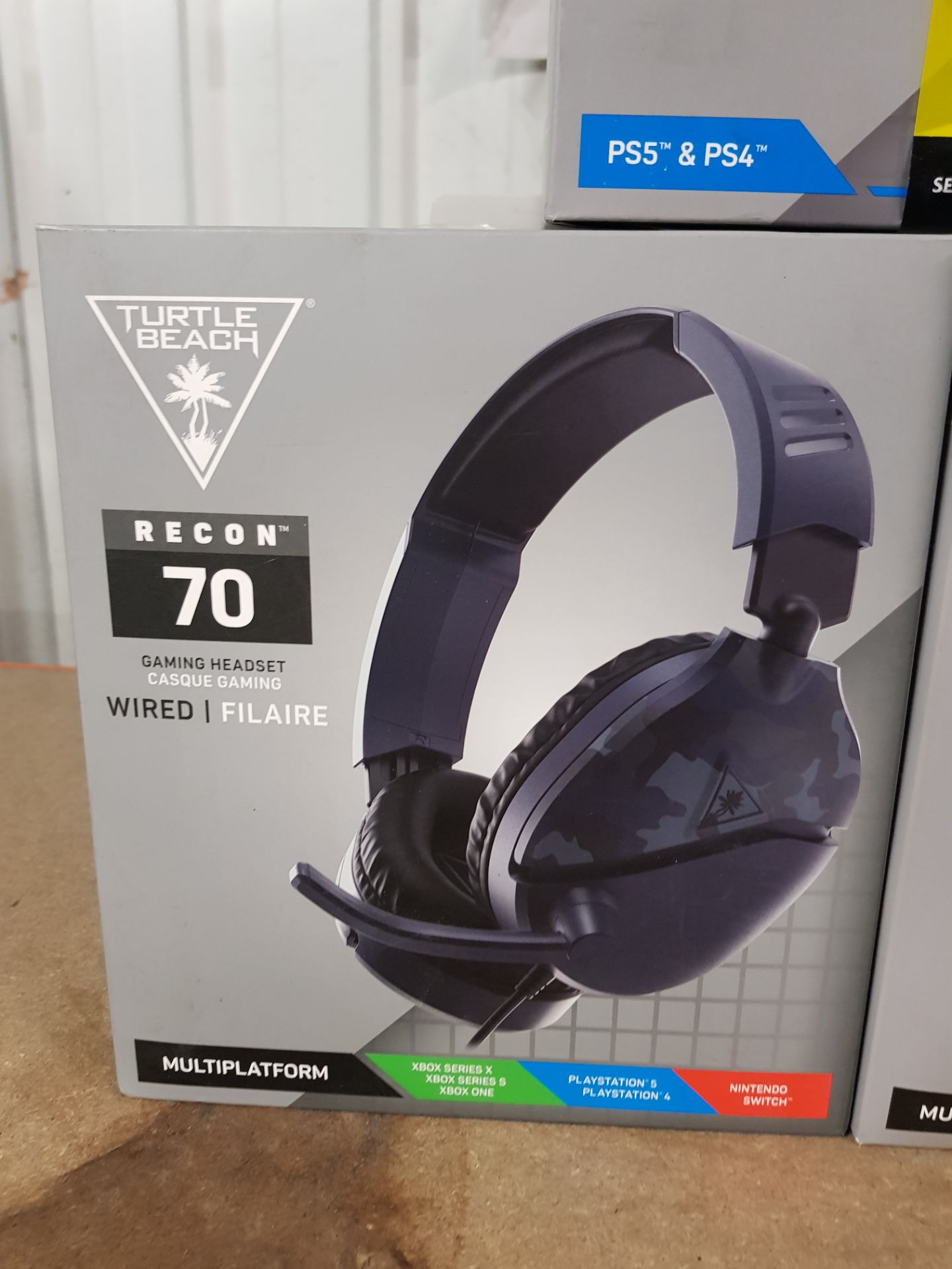 Title: (3/10F) Lot RRP £150. 5x Turtle Beach Recon 70 Wired Gaming Headset (2x Black & Blue PS4/PS5, - Image 8 of 8