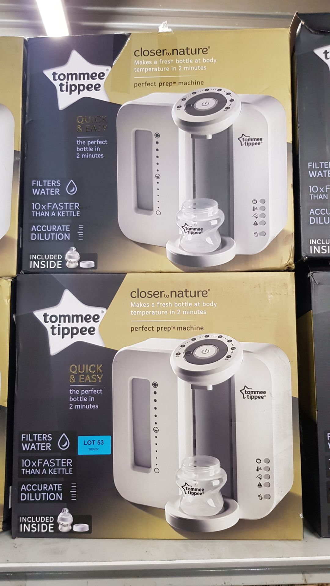 Title: (53/10B) Lot RRP £198. 2x Tommee Tippee Closer To Nature Perfect Prep Machine RRP £99 Each. - Image 7 of 7