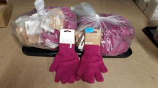 Title: (91/11B) Lot RRP £240. 40x Trendz Touch Screen Gloves Plum RRP £6 Each. (All Units Are New,