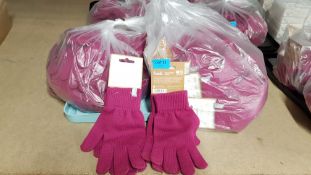 Title: (93/11B) Lot RRP £240. 40x Trendz Touch Screen Gloves Plum RRP £6 Each. (All Units Are New,
