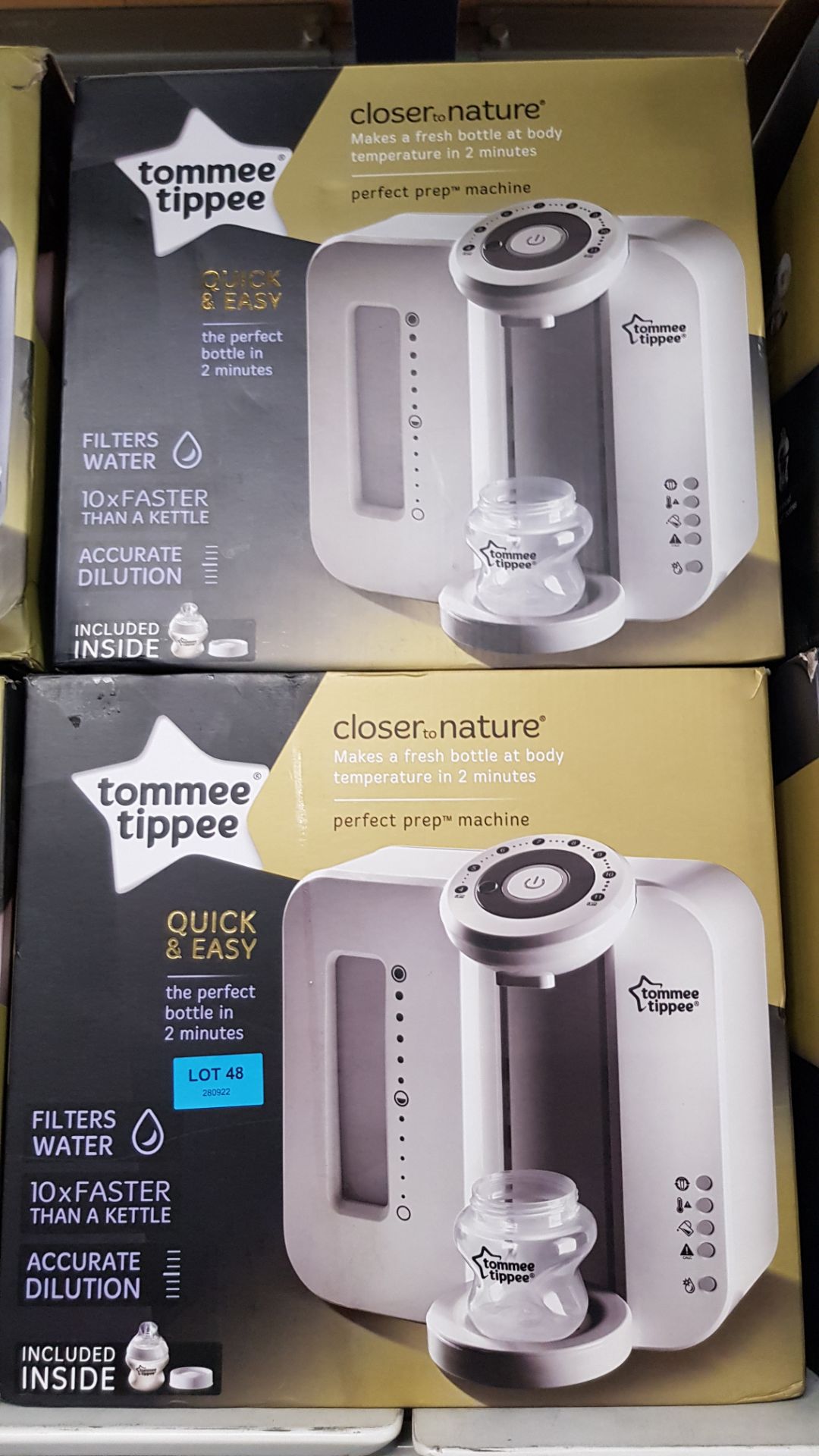 Title: (48/10A) Lot RRP £198. 2x Tommee Tippee Closer To Nature Perfect Prep Machine RRP £99 Each. - Image 7 of 7