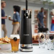 Title: (12/10H) RRP £129. Fizzics Draft Pour Home Beer Tap. Get Draft Beer From A Can Or A Bottle.