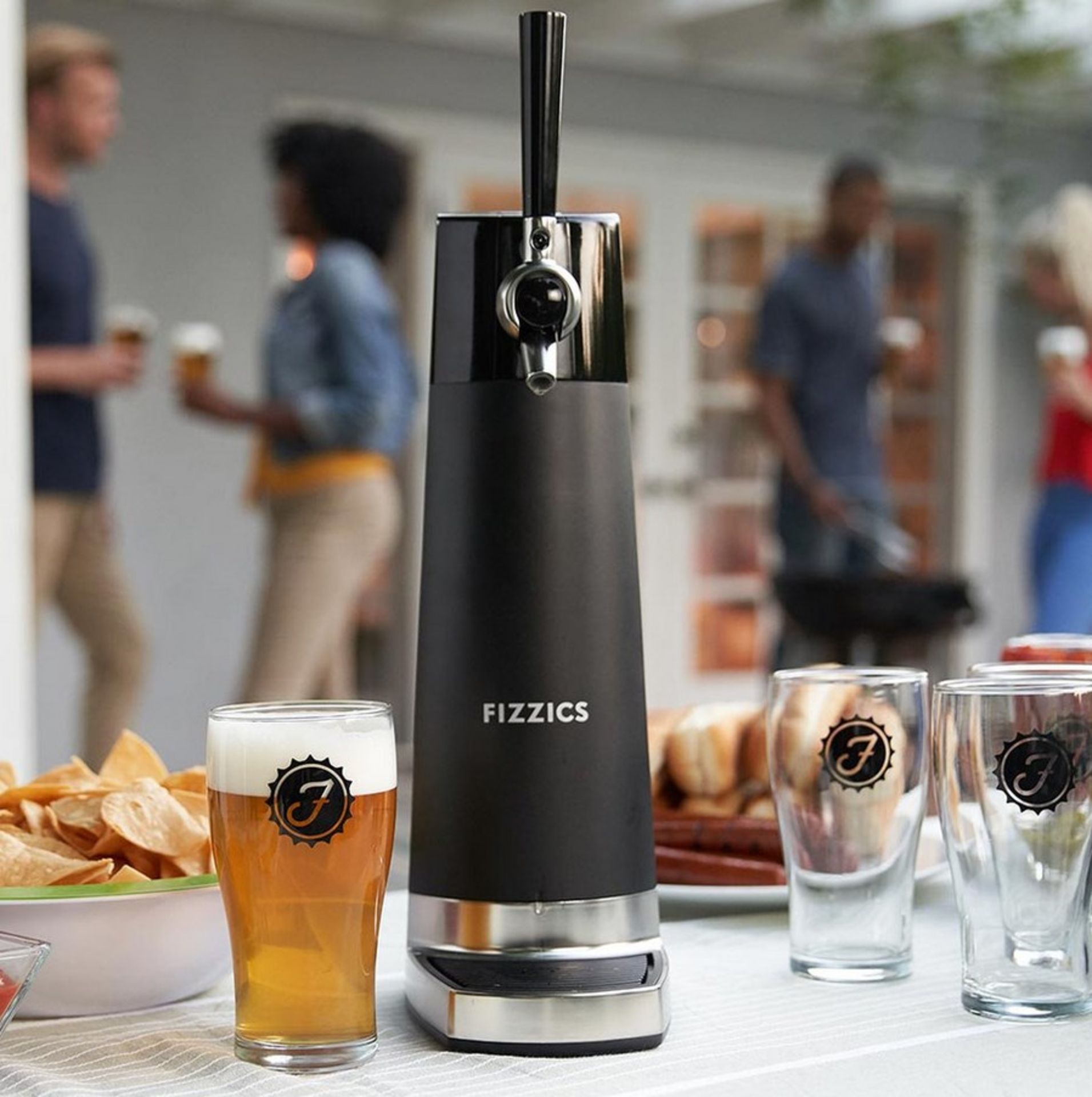 Title: (17/10G) RRP £129. Fizzics Draft Pour Home Beer Tap. Get Draft Beer From A Can Or A Bottle.