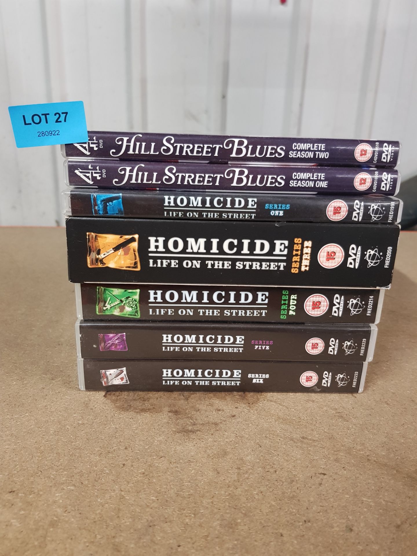 Title: (27/11D) Lot RRP £110. 7x DVD Boxset Items. To Include Hill Street Blues Complete Season One. - Image 8 of 9