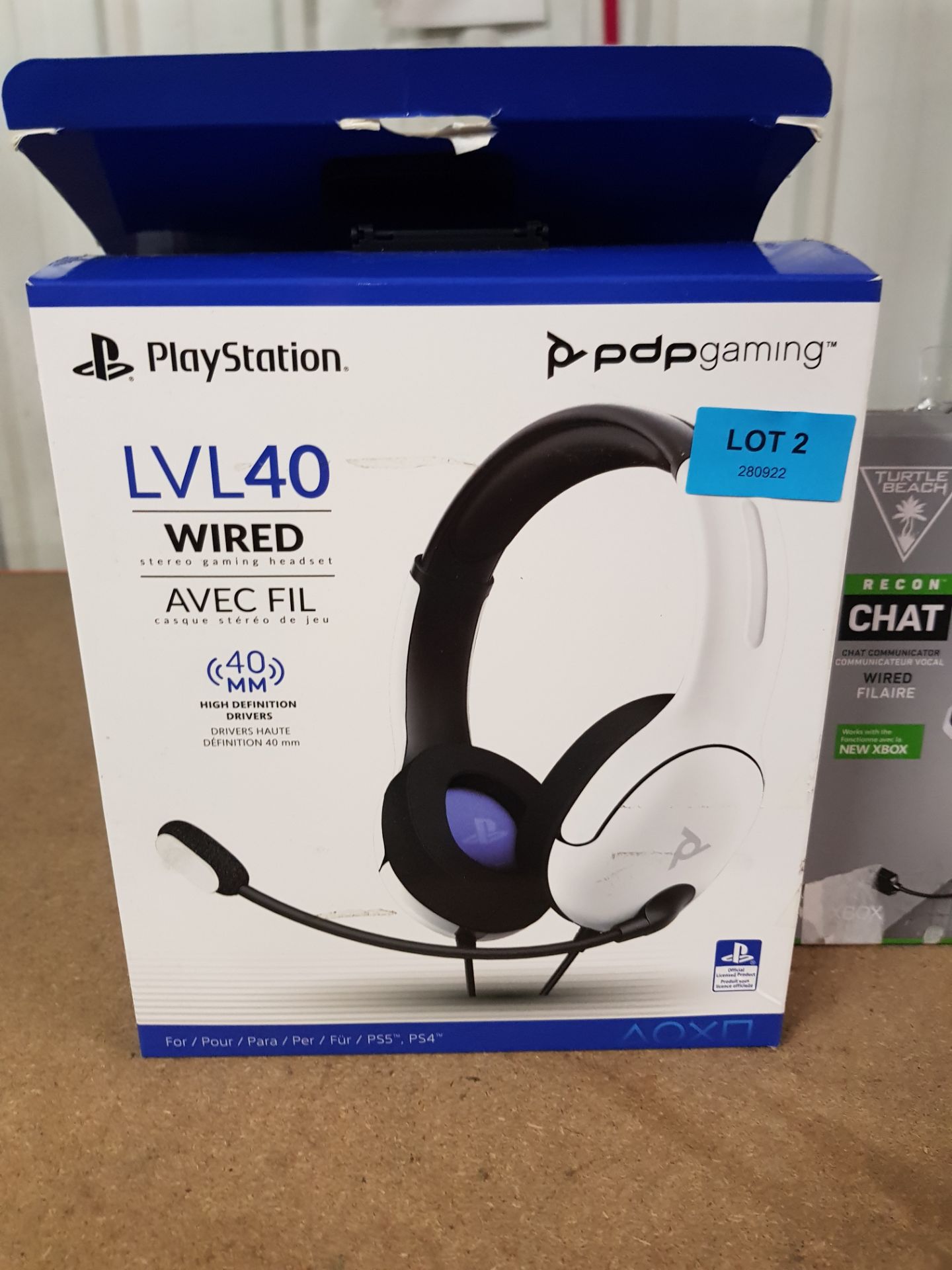 Title: (2/10F) Lot RRP £142. 7x Headset Items. 4x PDP Gaming LVL40 Wired Playstation Headset RRP £20 - Image 9 of 12