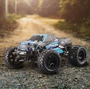 Title: (64/10D) Lot RRP £137. 2x FTX RC Cars. 1x FTX Tracer RC Monster Truck 1:16 Scale 4WD Blue RRP