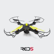 Title: (71/11E) Lot RRP £252. 6x Red5 Items. 3x RC Camera Drone (2x Yellow, 1x Red) RRP £45 Each. 3x