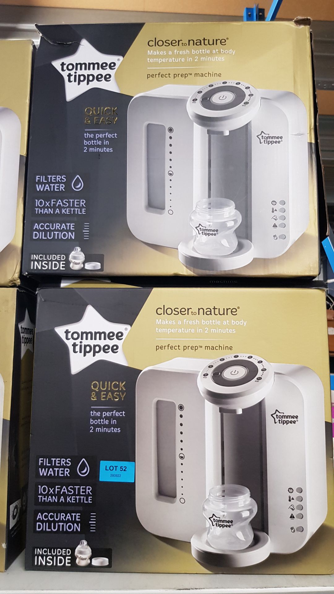 Title: (52/10B) Lot RRP £198. 2x Tommee Tippee Closer To Nature Perfect Prep Machine RRP £99 Each. - Image 7 of 7