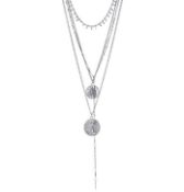 30 x Brand New Prettylittlething Silver Coin Necklace Total Rrp £240 (£7.99 Each)