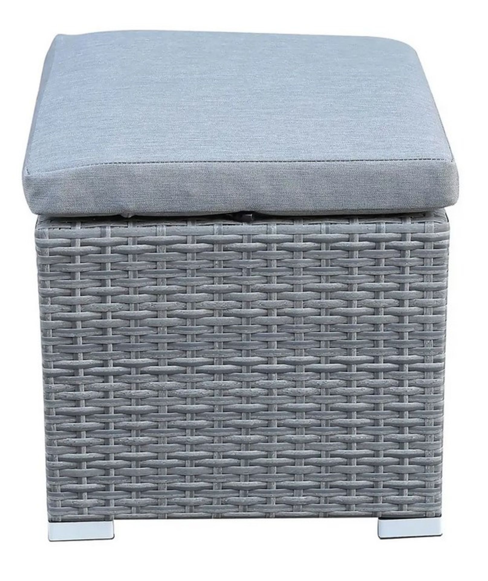 (26/Mez/P) RRP £800 When Complete. Bambrick 8 Seater Grey Rattan Cube Garden Sofa Set. Hand Woven... - Image 4 of 7