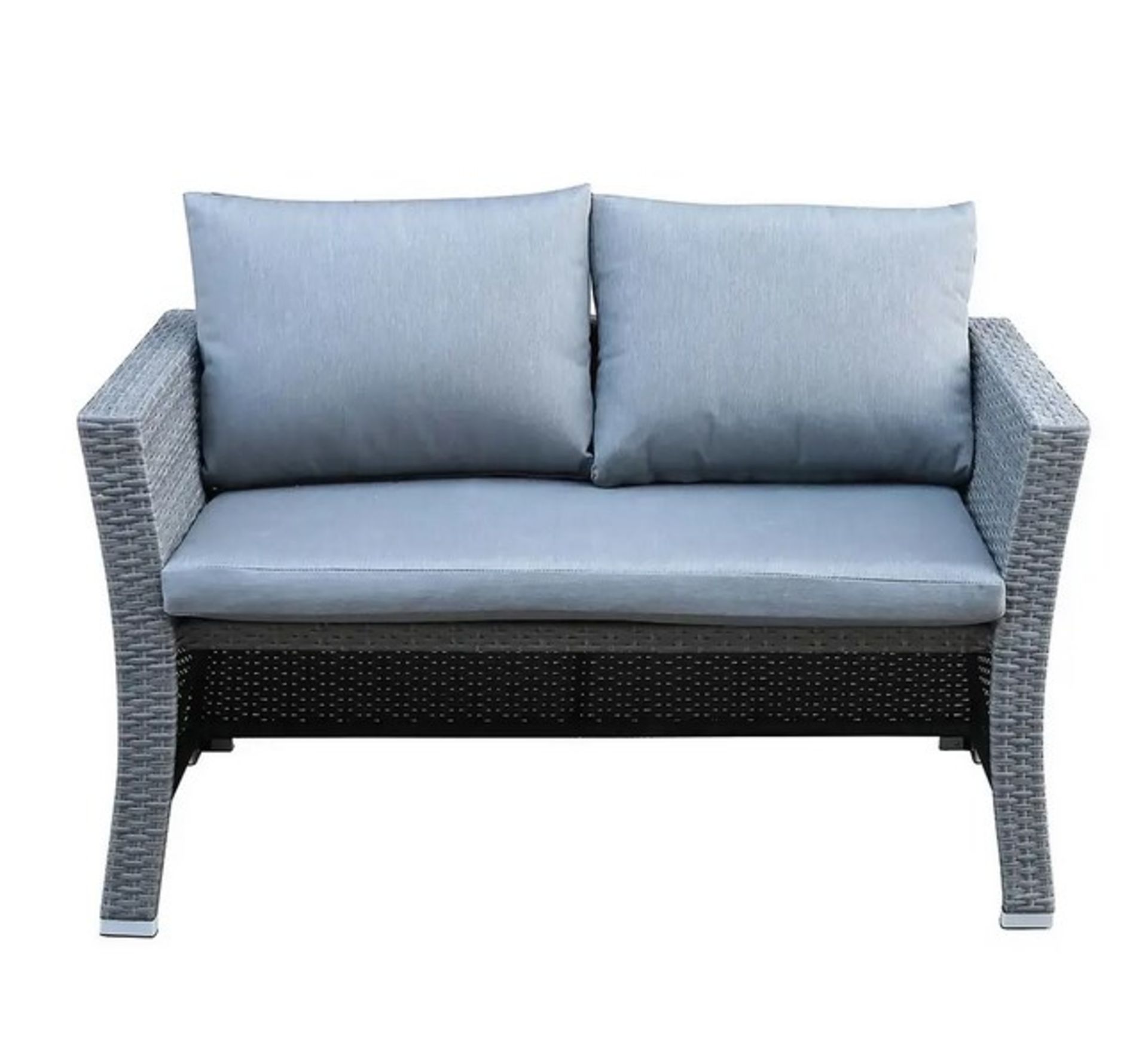 (25/P) RRP £800 When Complete. Bambrick 8 Seater Grey Rattan Cube Garden Sofa Set. Hand Woven Rat... - Image 3 of 7