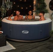 (159/2I) RRP £580. CleverSpa Lucca Portable Spa. 130 Powerful Massaging AirJets. Space Saving Int...