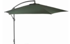 (154/2K) RRP £210 When Complete. Sturdi 3m Cantilever Parasol Brown. (Main Body Only). (Stock Pho...