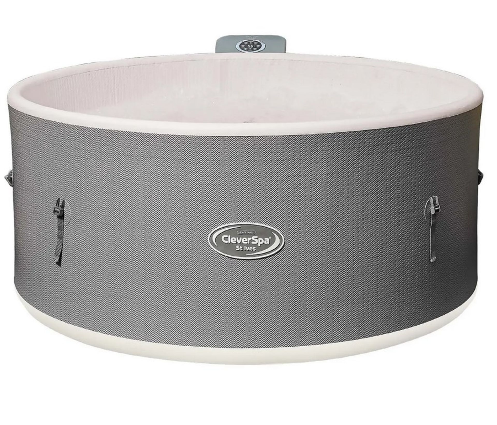 (45/Mez/P8) RRP £700. CleverSpa St Ives 5 Person Drop Stitch Hot Tub with W-Fi-enabled CleverLink... - Image 3 of 4