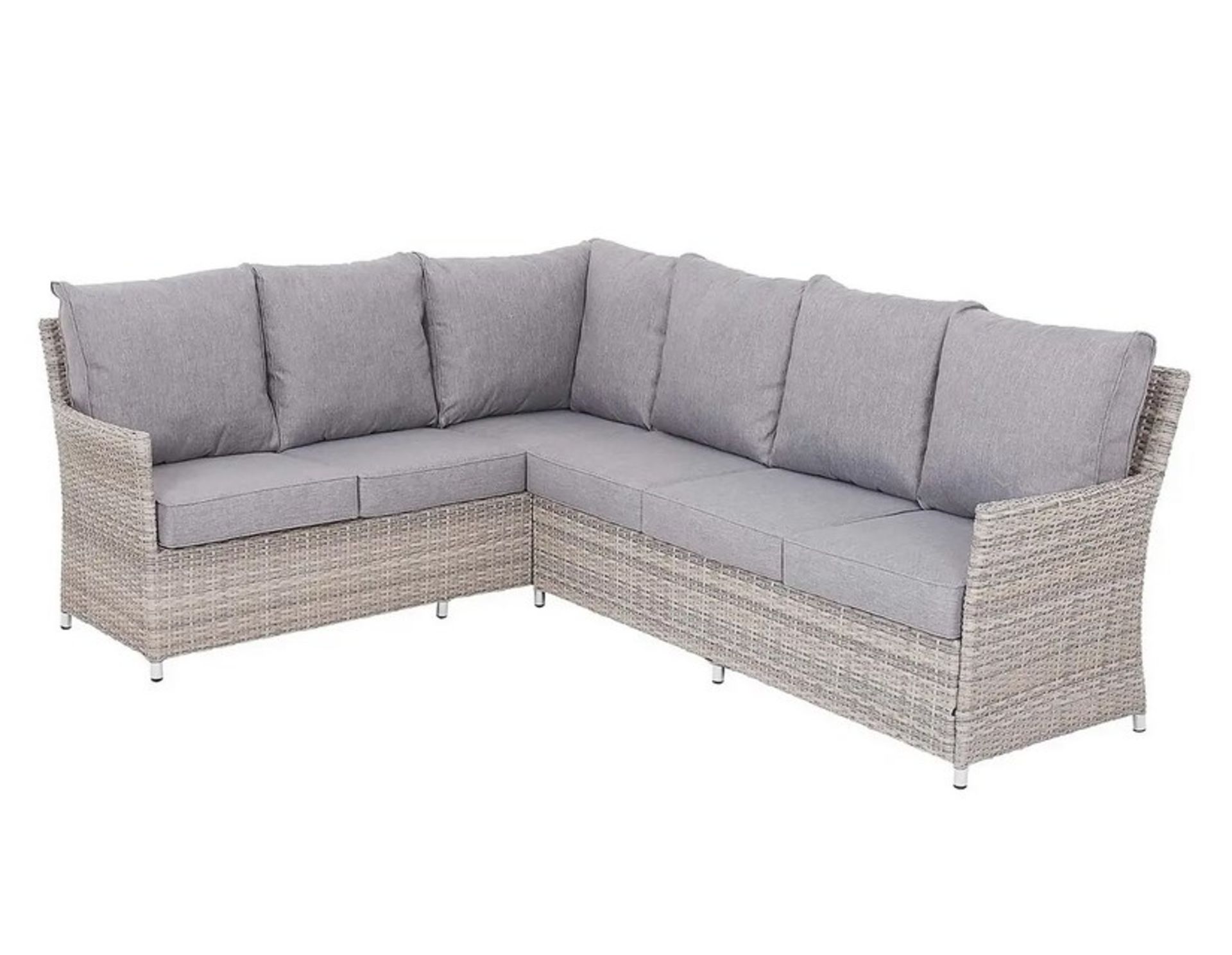 (7/P) RRP £910. Hartington Florence Collection Rattan Corner Sofa Set. Lightweight And Easy To Mo... - Image 3 of 12