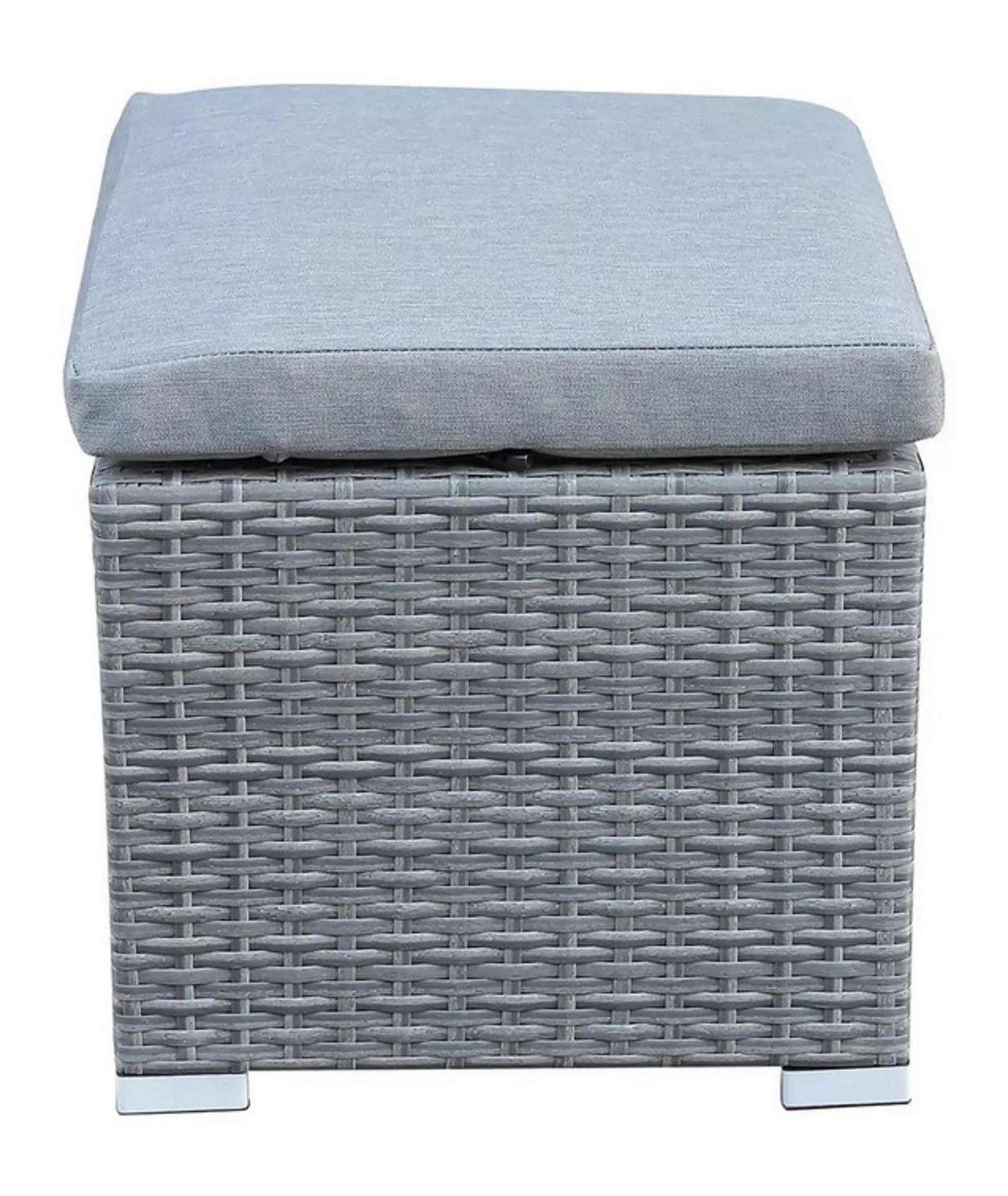 (25/P) RRP £800 When Complete. Bambrick 8 Seater Grey Rattan Cube Garden Sofa Set. Hand Woven Rat... - Image 4 of 7