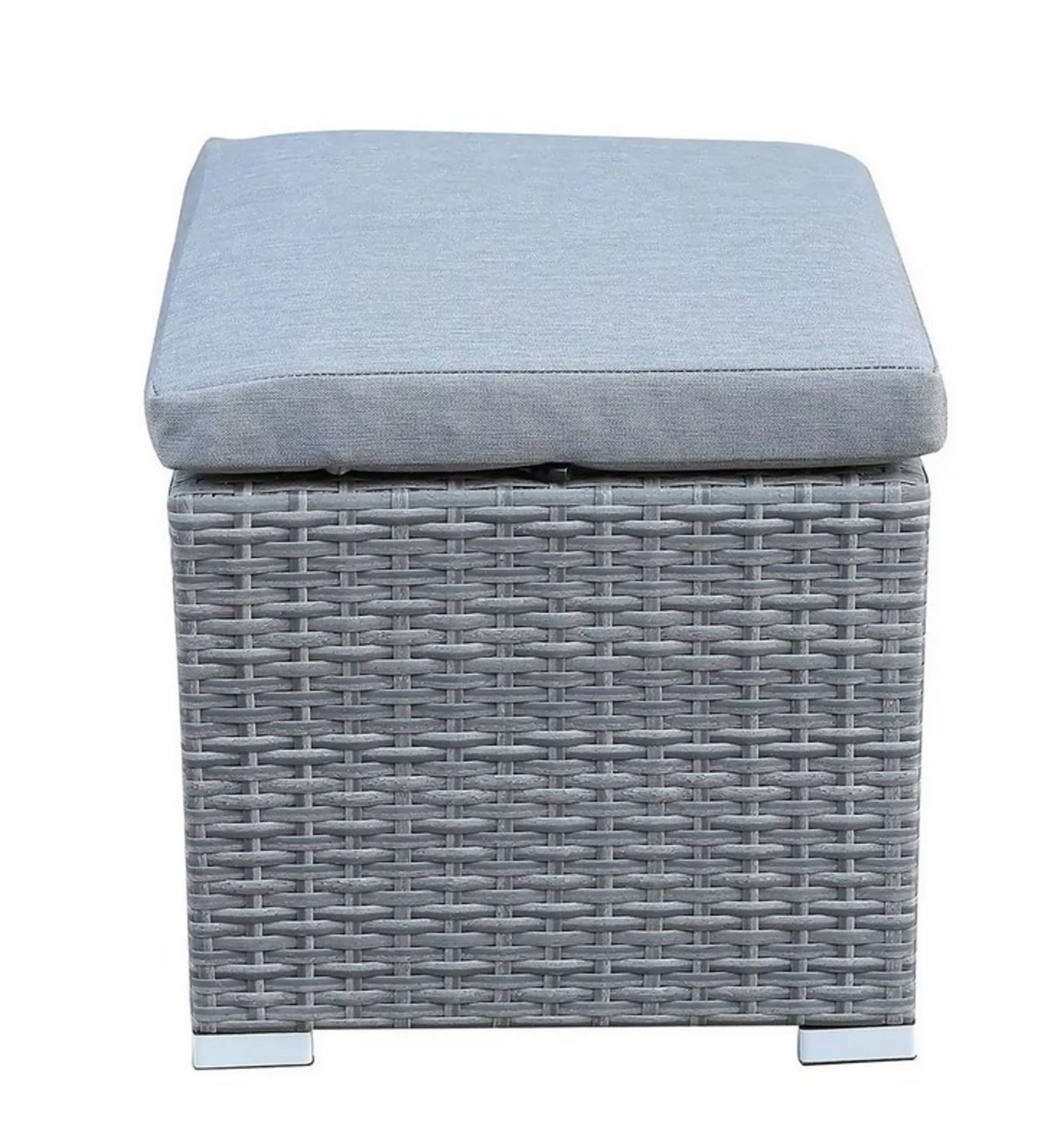 (22/Mez/P) RRP £800 When Complete. Bambrick 8 Seater Grey Rattan Cube Garden Sofa Set. Hand Woven... - Image 4 of 7