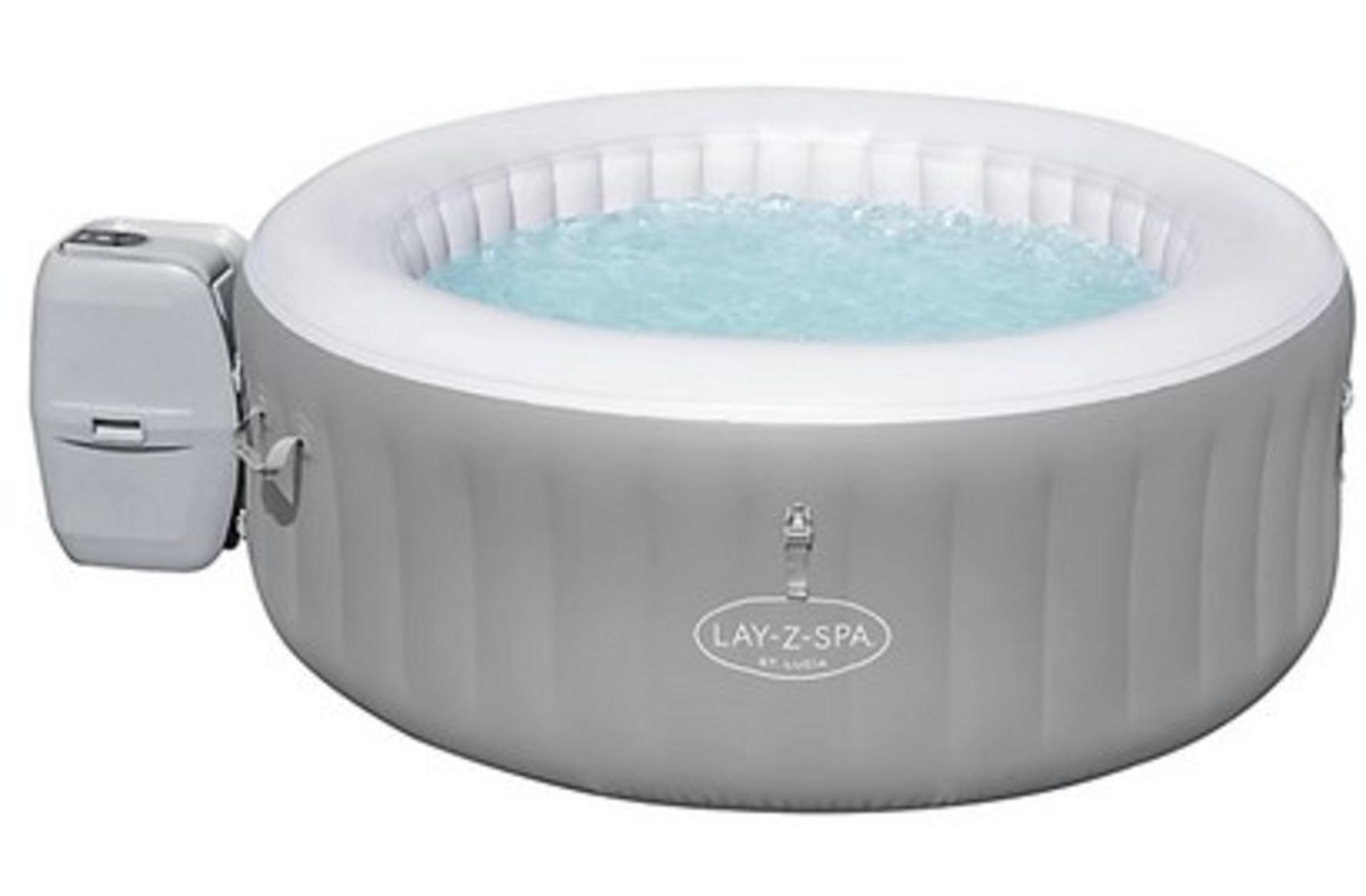 (56/Mez/P6) RRP £310. Lay Z Spa St Lucia Portable Spa. 110 Airjet Massage System. Freeze Shield S... - Image 2 of 3