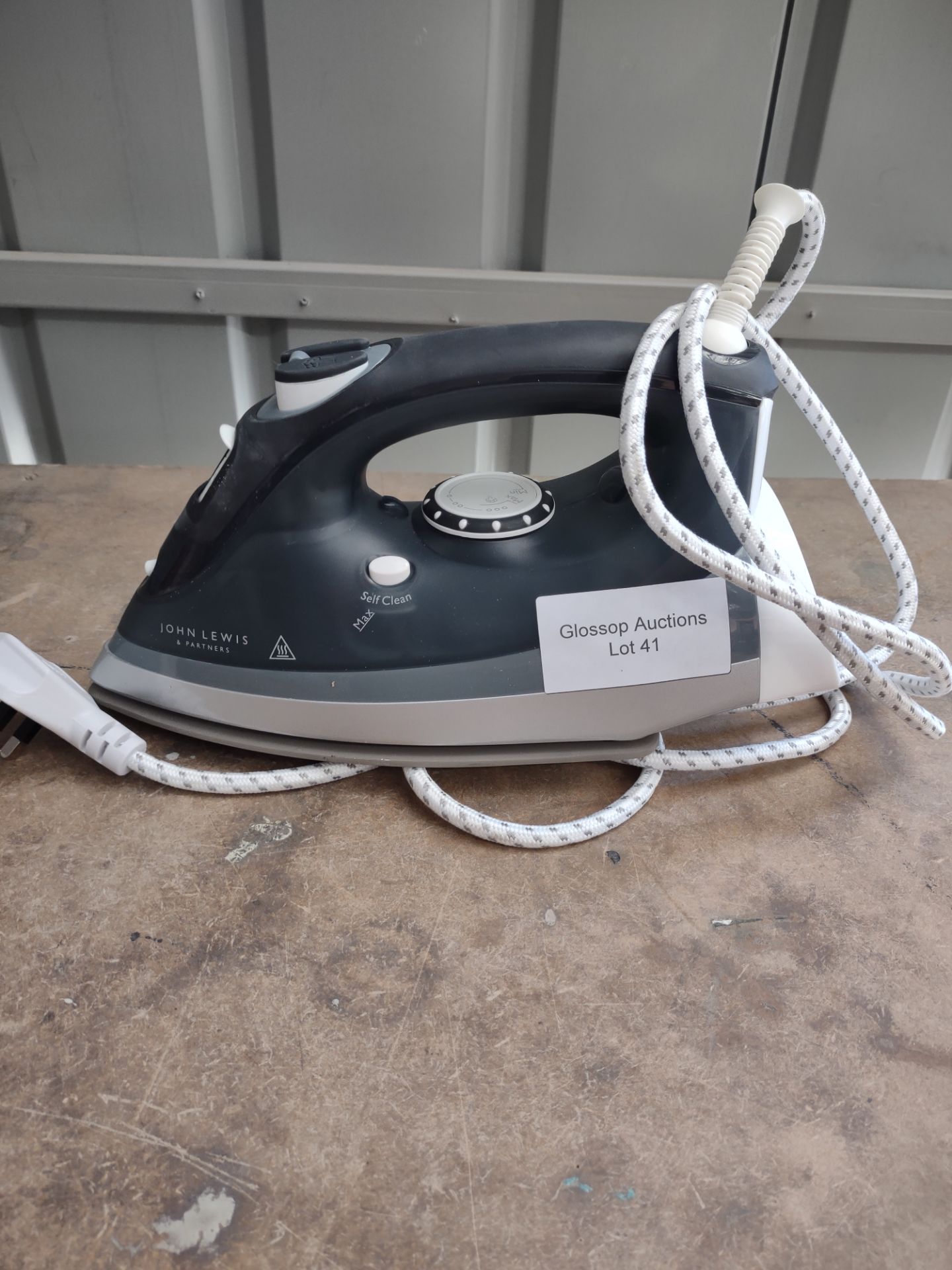 John Lewis Steam Iron. RRP £25 - Grade U