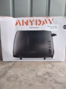 John Lewis Anyday 2 Slice Toaster. RRP £25 - Grade U