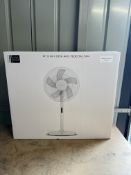 John Lewis 16 Inch 2 In 1 Pedestal Fan. RRP £55 - Grade U