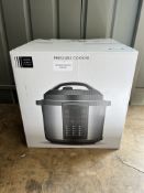 John Lewis 5.7L Pressure Cooker. RRP £60 - Grade U