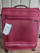 Qube London Suitcase 55 x 40 x 20Cm. RRP £50 - Grade U