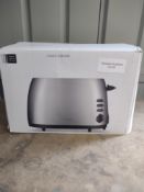 John Lewis 2 Slice Toaster. RRP £25 - Grade U