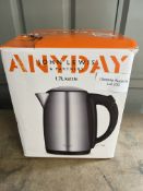 John Lewis Anyday 1.7L Kettle. RRP £25 - Grade U