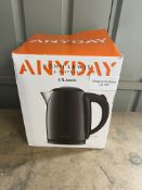 John Lewis Anyday 1.7L Kettle. RRP £25 - Grade U