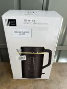 John Lewis 1.7L Coated Stainless Steel Kettle. RRP £45 - Grade U