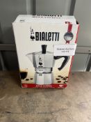 Bialetti Moka Express 6 Cup. RRP £35 - Grade U