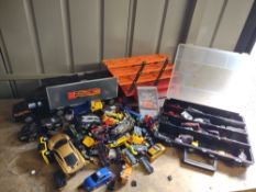 Large Collection Of Toy Cars To Include Hot Wheels Transporter. Approx. RRP £300 - Grade U